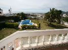 balcony with views